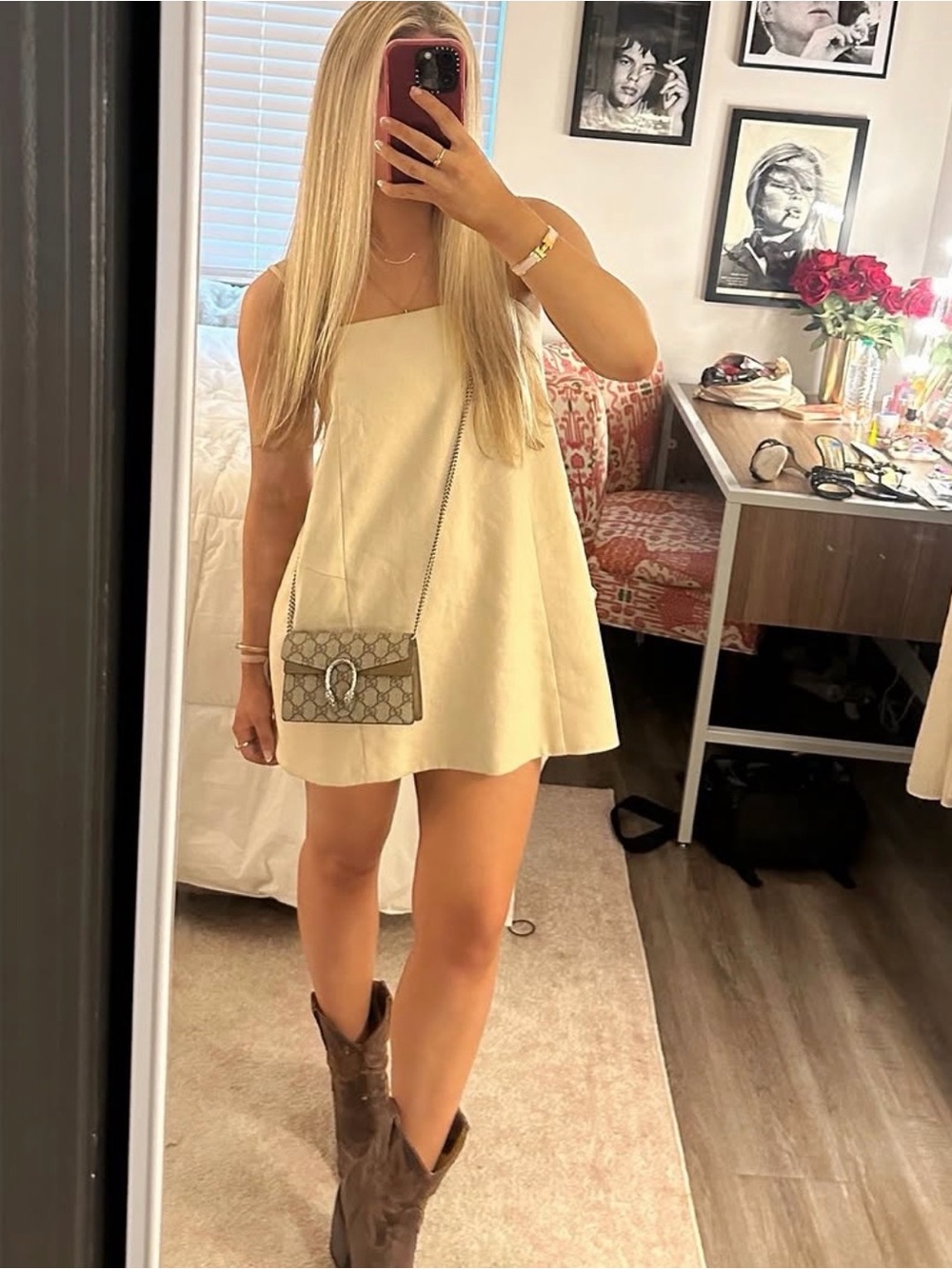 Anthropologie Mare Mare linen mini dress XXS - Picture 2 of 2